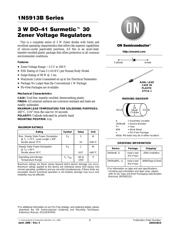 1N5919BRL Datenblatt PDF