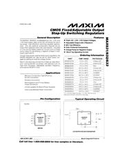 MAX631ACPA datasheet.datasheet_page 1