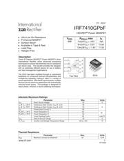 IRF7410GTRPBF datasheet.datasheet_page 1