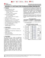 ADS131E08EVM-PDK Datenblatt PDF