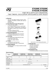 ST62T10CN3 datasheet.datasheet_page 1