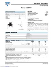 IRFD9020PBF Datenblatt PDF