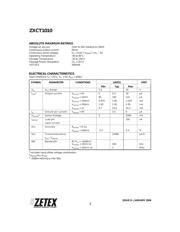 ZXCT1010E5 datasheet.datasheet_page 2