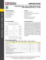HMC995LP5GE 数据规格书 4