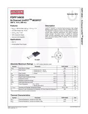 FDPF14N30T datasheet.datasheet_page 2