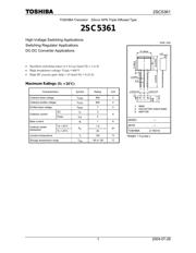 2SC5361 数据手册