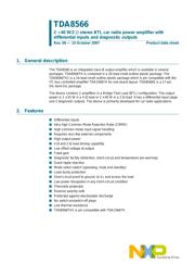 TDA8566Q/N2S,112 Datenblatt PDF