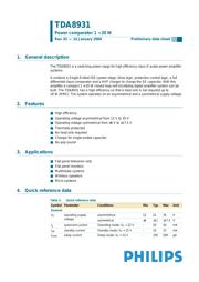 TDA8931T datasheet.datasheet_page 1