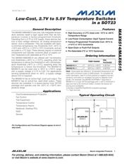 MAX6514UKP085-T 数据规格书 1