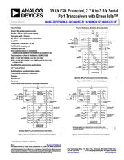 ADM3307EARUZ Datenblatt PDF