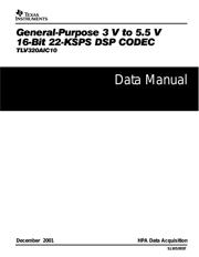 TLV320AIC10IPFBG4 datasheet.datasheet_page 1