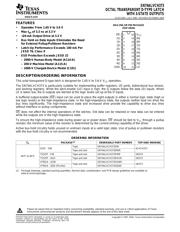 SN74ALVCH373PWR datasheet.datasheet_page 1