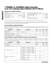 MAX2043ETX datasheet.datasheet_page 2