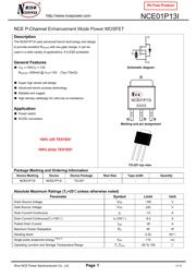 NCE01P13I datasheet.datasheet_page 1