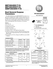 MBT3904DW2T1 Datenblatt PDF