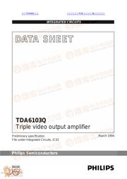 TDA6103 datasheet.datasheet_page 1