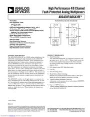 ADG439F datasheet.datasheet_page 1