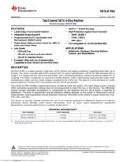 SN75LVCP601RTJR datasheet.datasheet_page 1