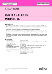 MB85RC16PNF-G-JNE1 数据规格书 1