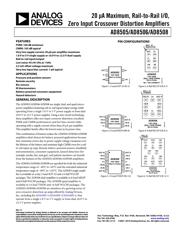 AD8505ACBZ-R7 datasheet.datasheet_page 1