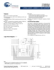 CY14B101LA-ZS25XI datasheet.datasheet_page 1