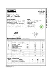 FQB7P20TM_F085 数据规格书 1