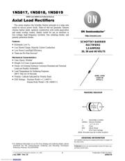 1N5817 Datenblatt PDF