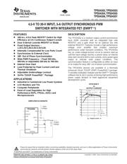 TPS54354 数据规格书 1
