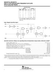 SN74HCT74 datasheet.datasheet_page 2