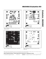 MAX4063EVKIT 数据规格书 5