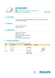 SI9410DY,518 datasheet.datasheet_page 1