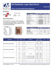 74AC139 数据规格书 1