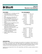 DS2187S+ datasheet.datasheet_page 1