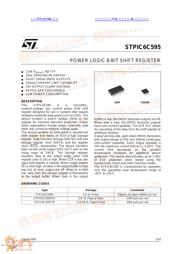 STPIC6C595 数据规格书 1