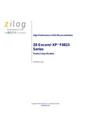 Z8F0113QB005SG datasheet.datasheet_page 1