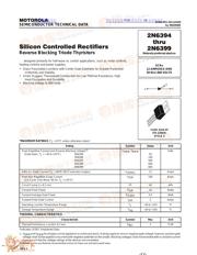 2N6395 Datenblatt PDF