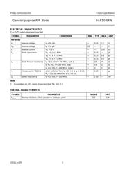 BAP50-04W 数据规格书 3