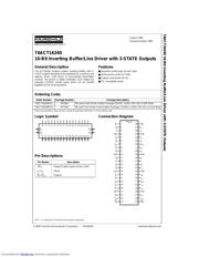 74ACT16240SSCX datasheet.datasheet_page 1