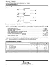 SN74F109DE4 datasheet.datasheet_page 2