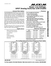 MAX4538ESE+T 数据规格书 1