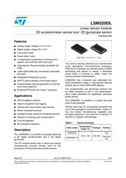 LSM320DL datasheet.datasheet_page 1