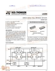 L6204 datasheet.datasheet_page 1