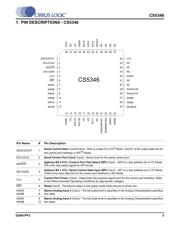 CS5346-CQZR 数据规格书 5