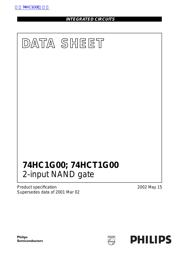 74HC1G00 datasheet.datasheet_page 1