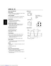 LF SPXO009441 数据规格书 1