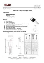 SBR10150CT datasheet.datasheet_page 1