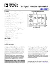 ADIS16362 datasheet.datasheet_page 1