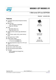 M95M01-DWMN3TP/K Datenblatt PDF