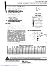 TLV3404ID 数据规格书 1