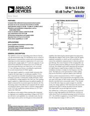 AD8362ARU-REEL7 datasheet.datasheet_page 1